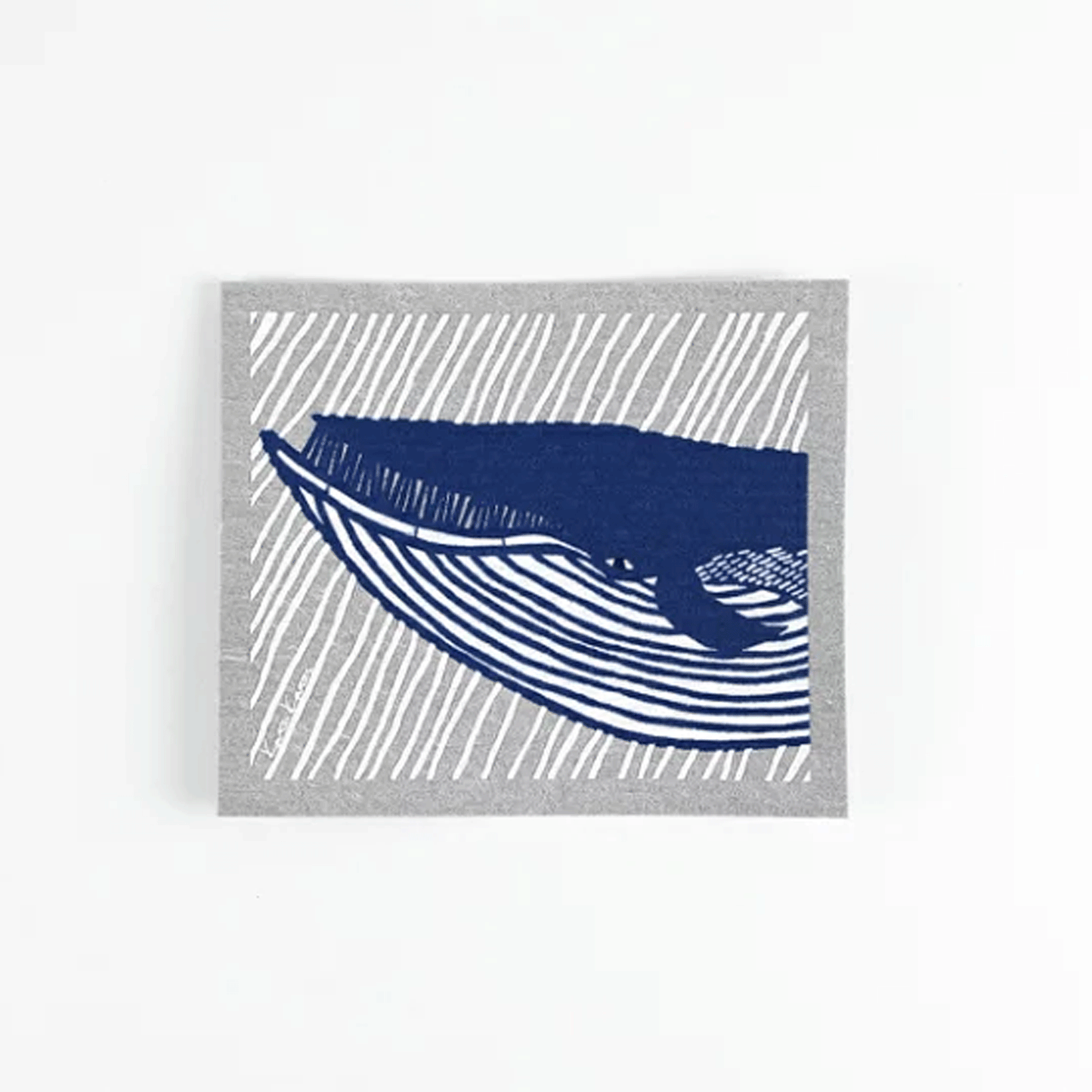 Sponge Wipe Whale BL/G