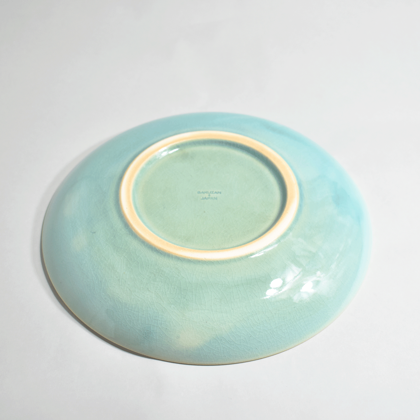 Gloss Large Round Plate - Turquoise