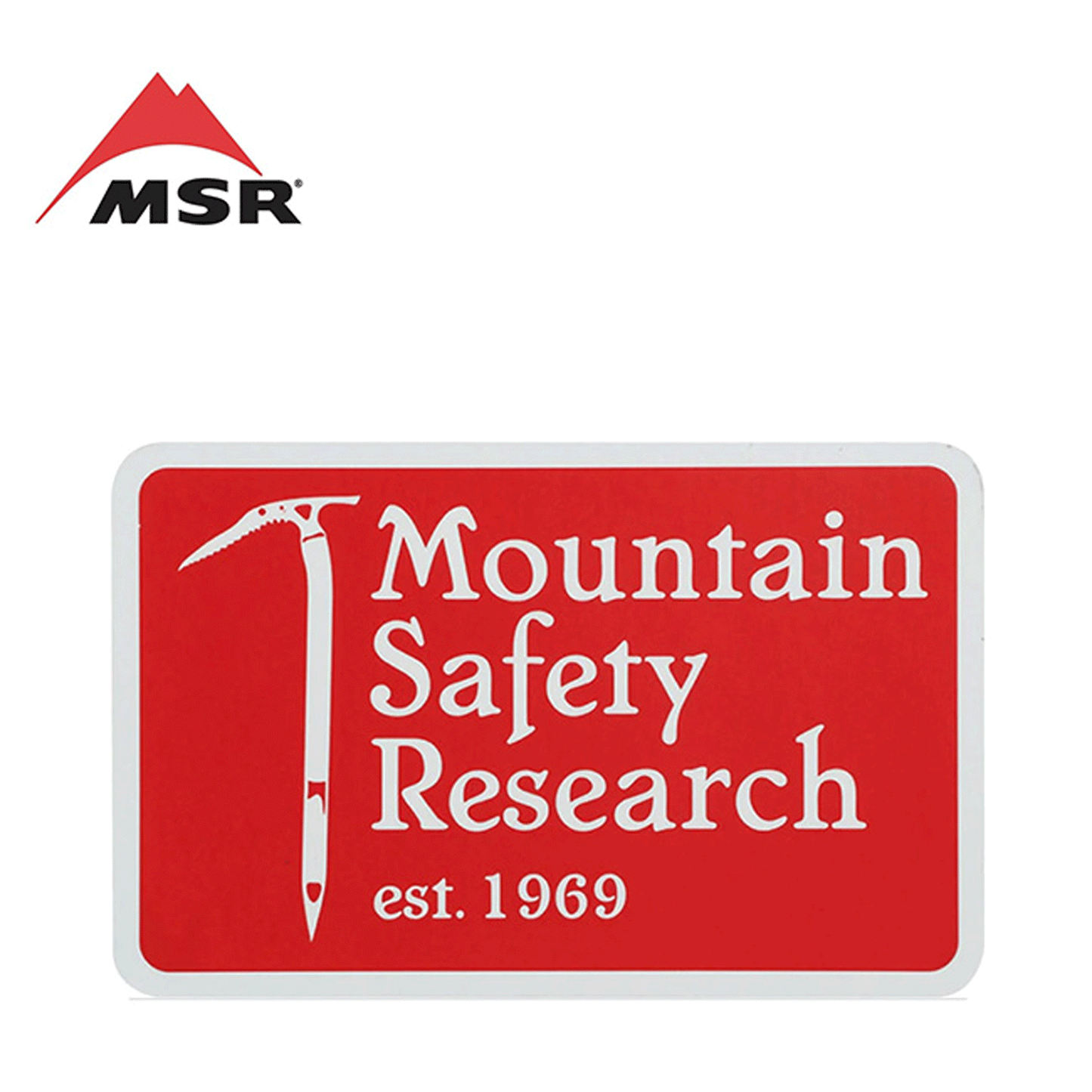 MSR Heritage Sticker