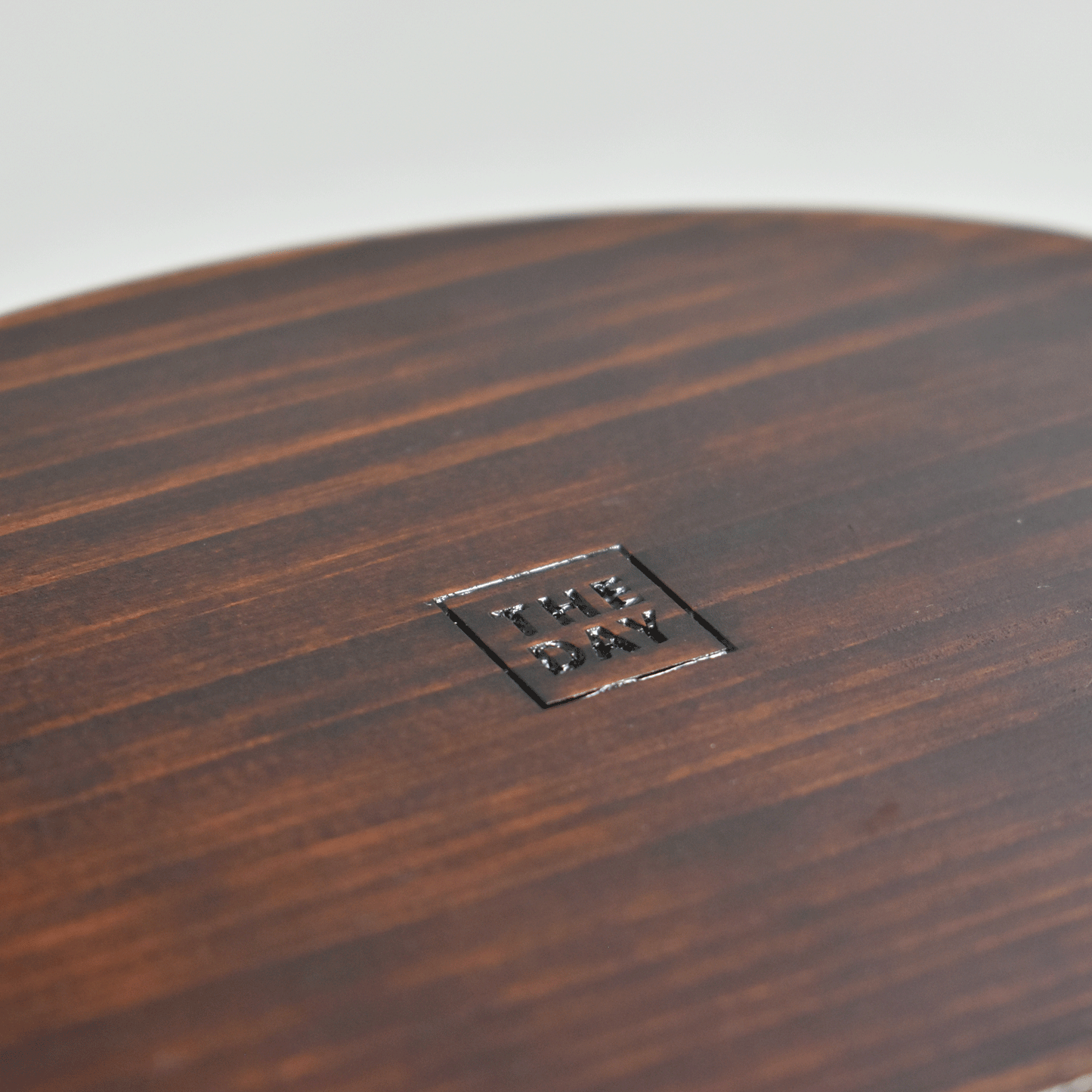 THE DAY engraved cedar bento box, large
