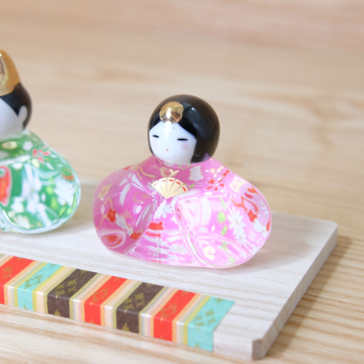Colorful Glass Dolls: Dance of Flowers