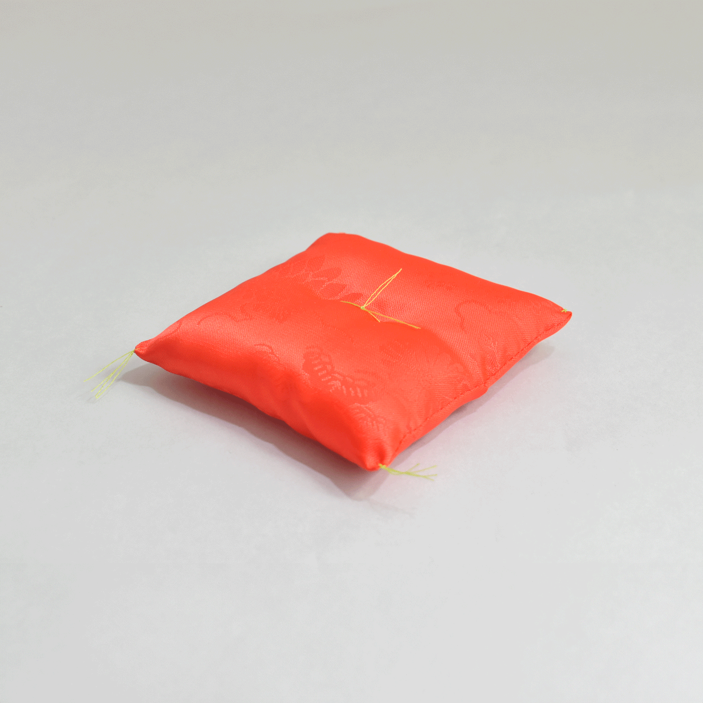 Silk cushion, medium size, 10×10