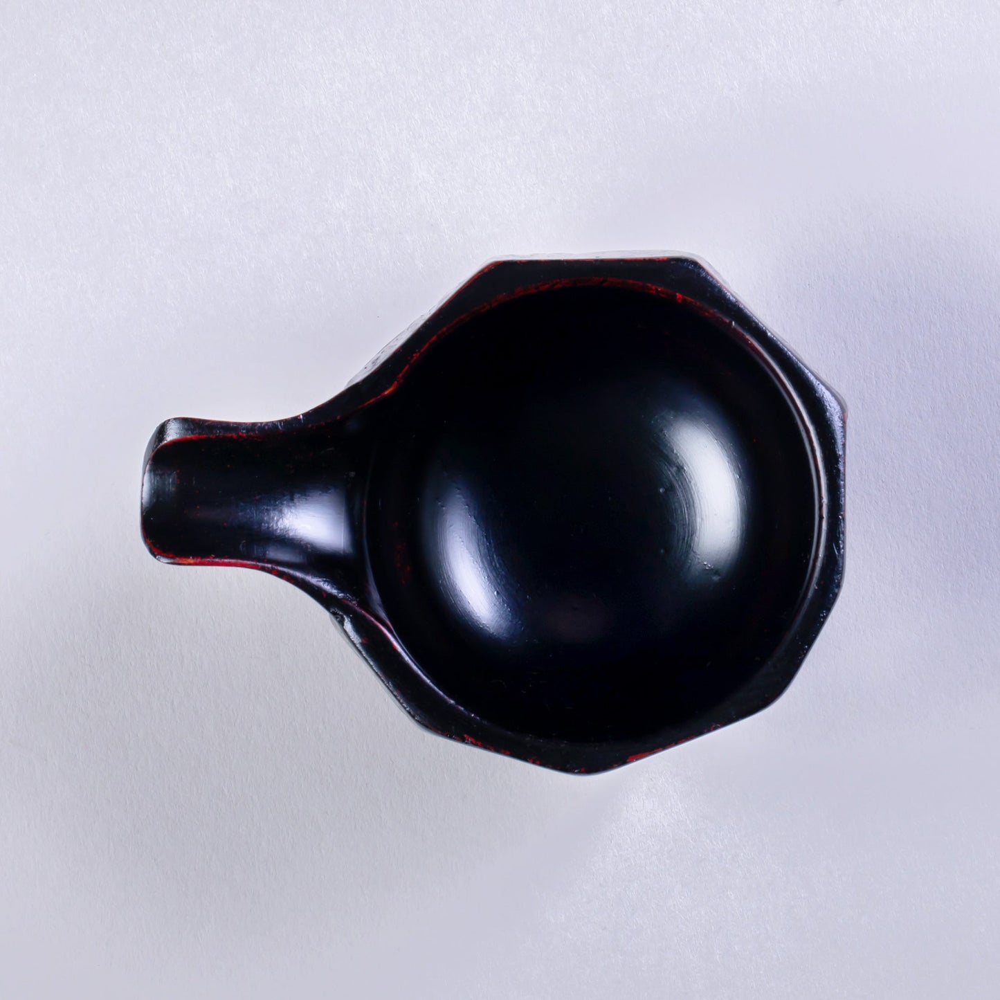 木製ハツリ片口小皿