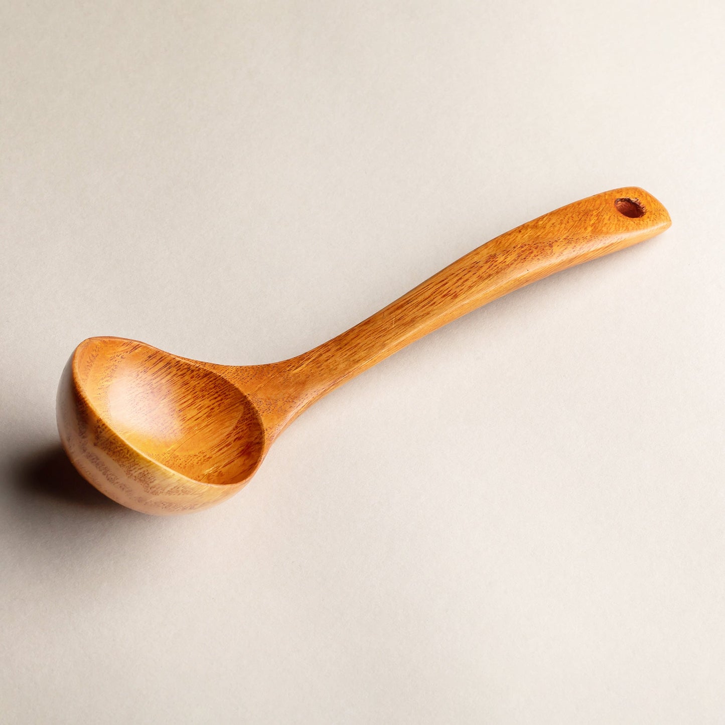 Large wooden ladle, 28cm