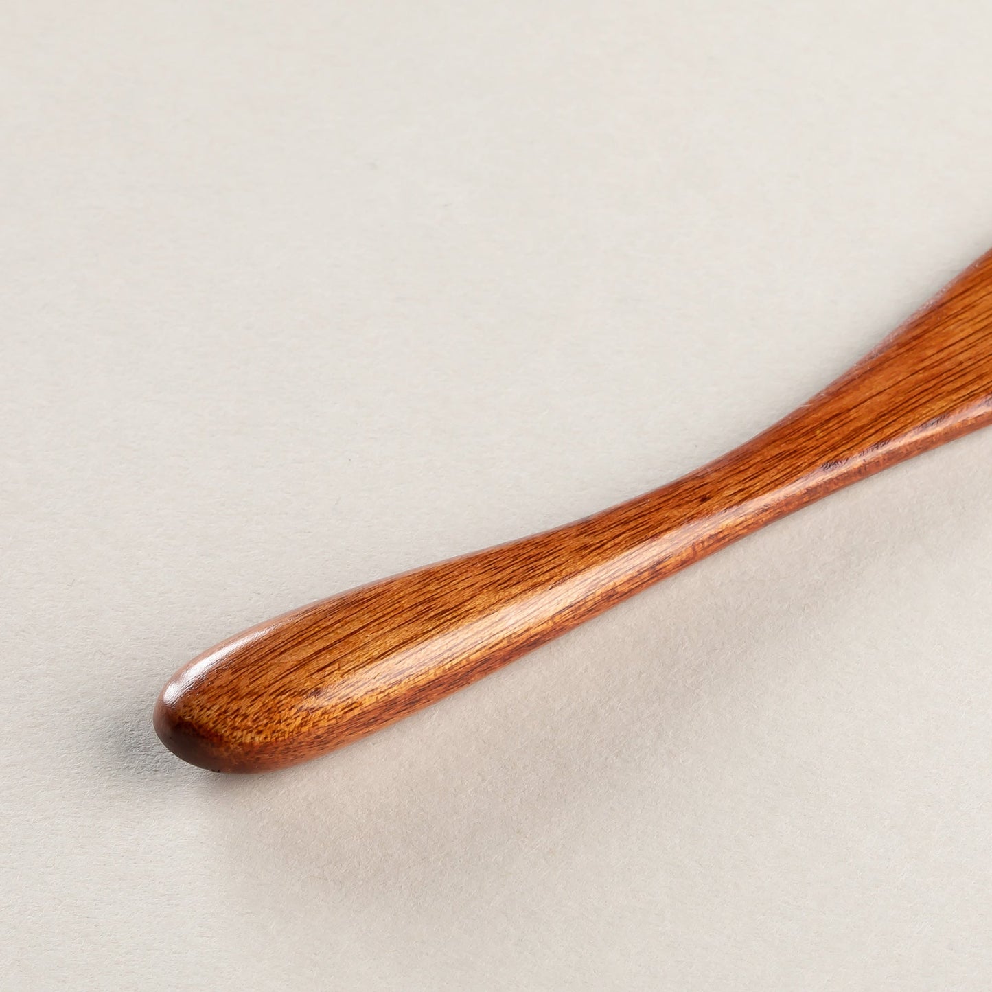 木製 楠 バターナイフ 拭漆