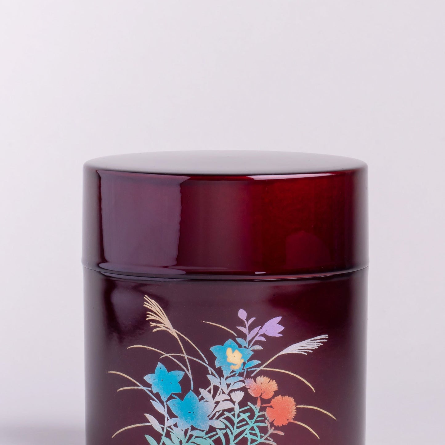 Tea canister, Tamamushi lacquer