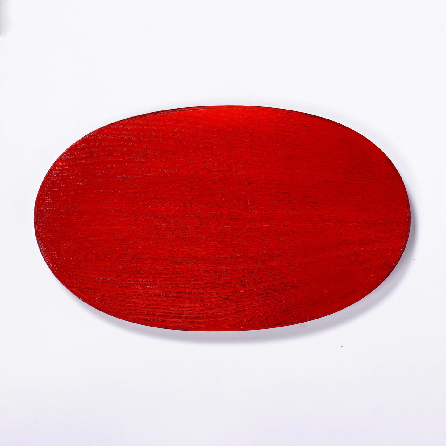 Small wooden Negoro oval tray