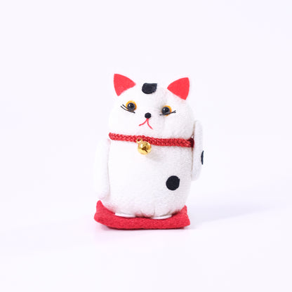 ちりめん 招き猫