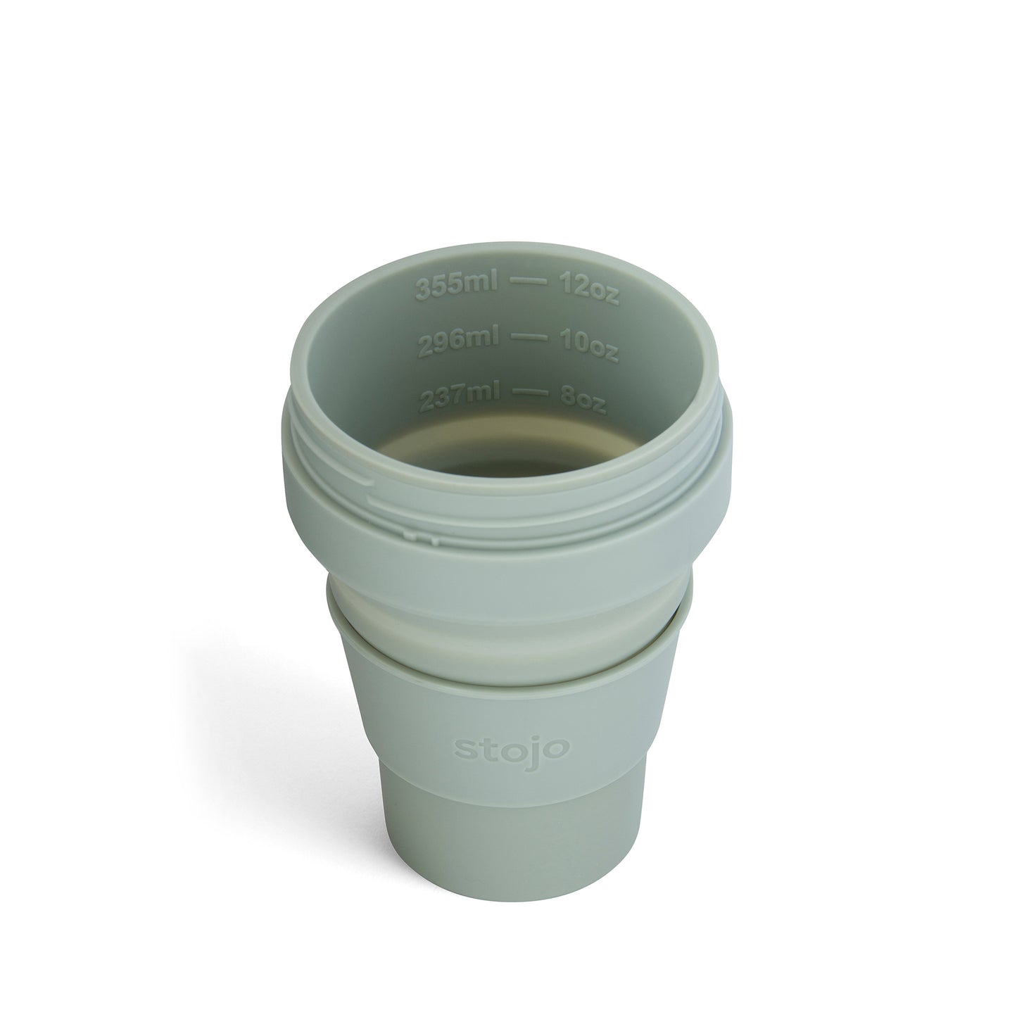 STOJO-POCKET 12oz/355ml SAGE