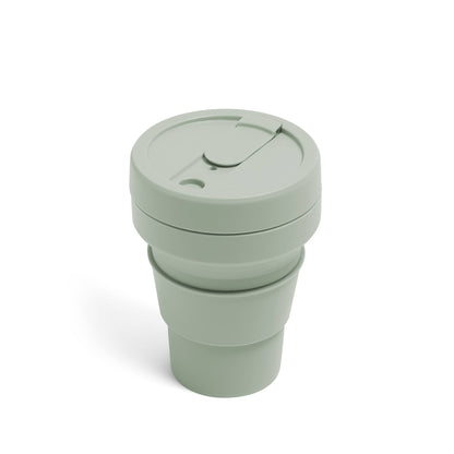 STOJO-POCKET 12oz/355ml SAGE