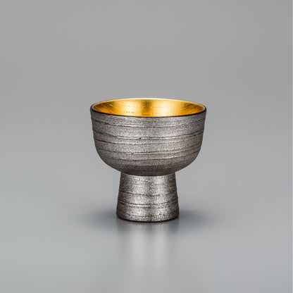 Stopper: Real gold leaf sake cup