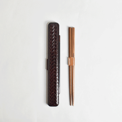Ajiro chopsticks case set, 18.0 cm