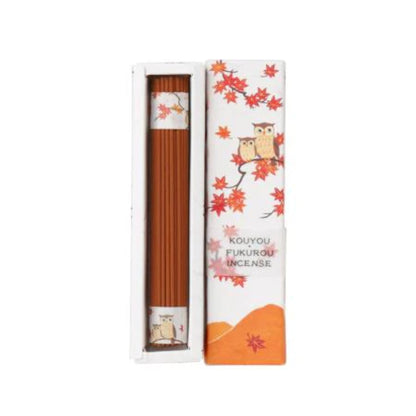 ENGIMONO Incense - Autumn Leaves Owl