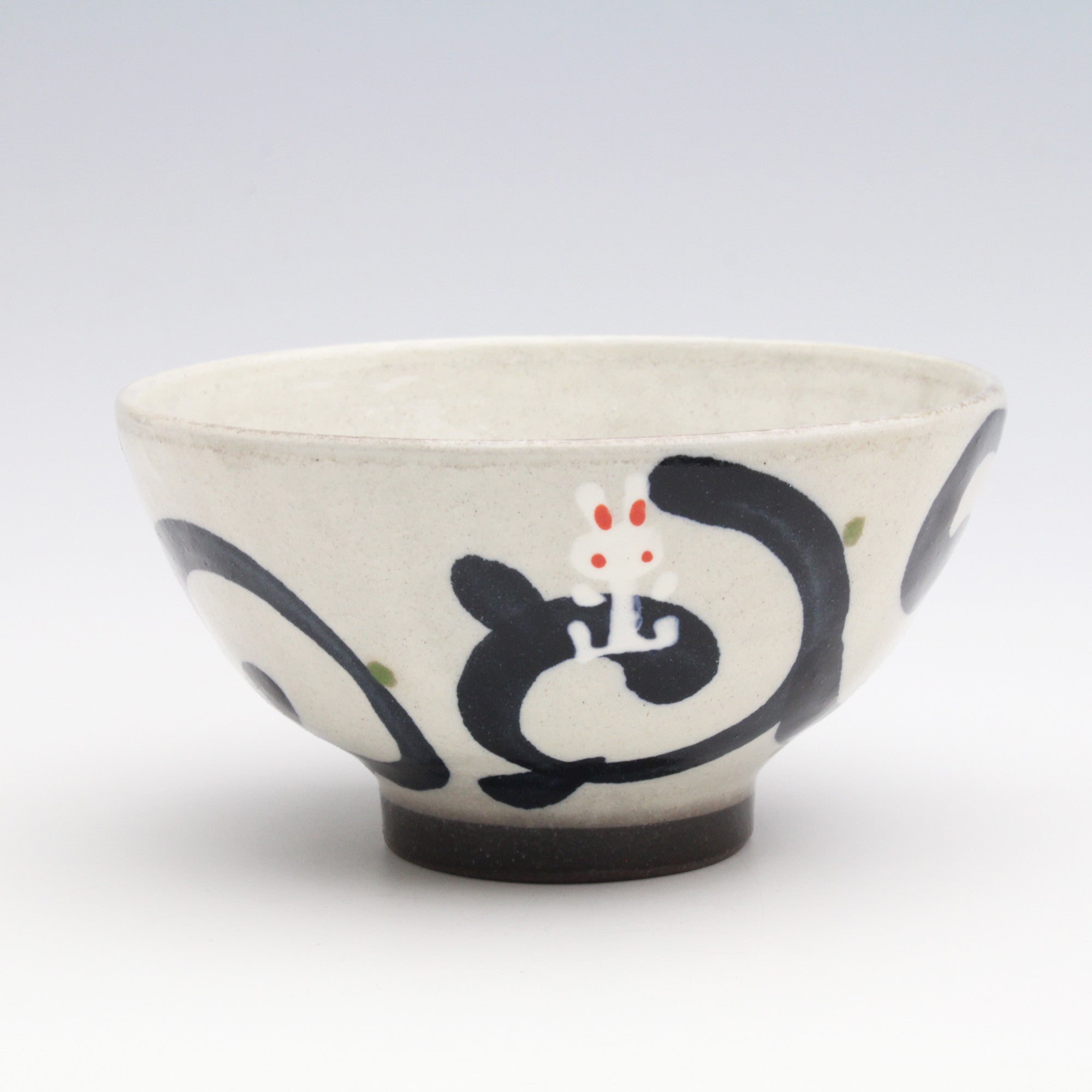 Arabesque White Rabbit Rice Bowl Blue | LiFE | Official Online Shop