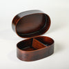 Kiso Hinoki bentō bento box with matching bento boxes, lacquer finish