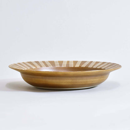Curry &amp; Pasta Plate 8 inch sen