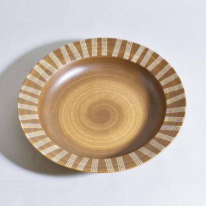 Curry &amp; Pasta Plate 8 inch sen