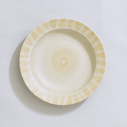 Curry &amp; Pasta Plate 8 inch sen
