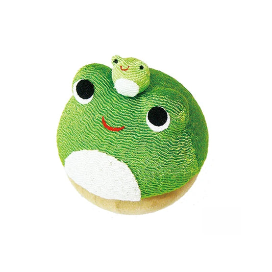 ゆらゆらころりん　親子カエル