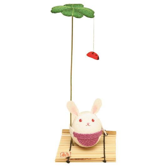 ちりめん　幸せうさぎ