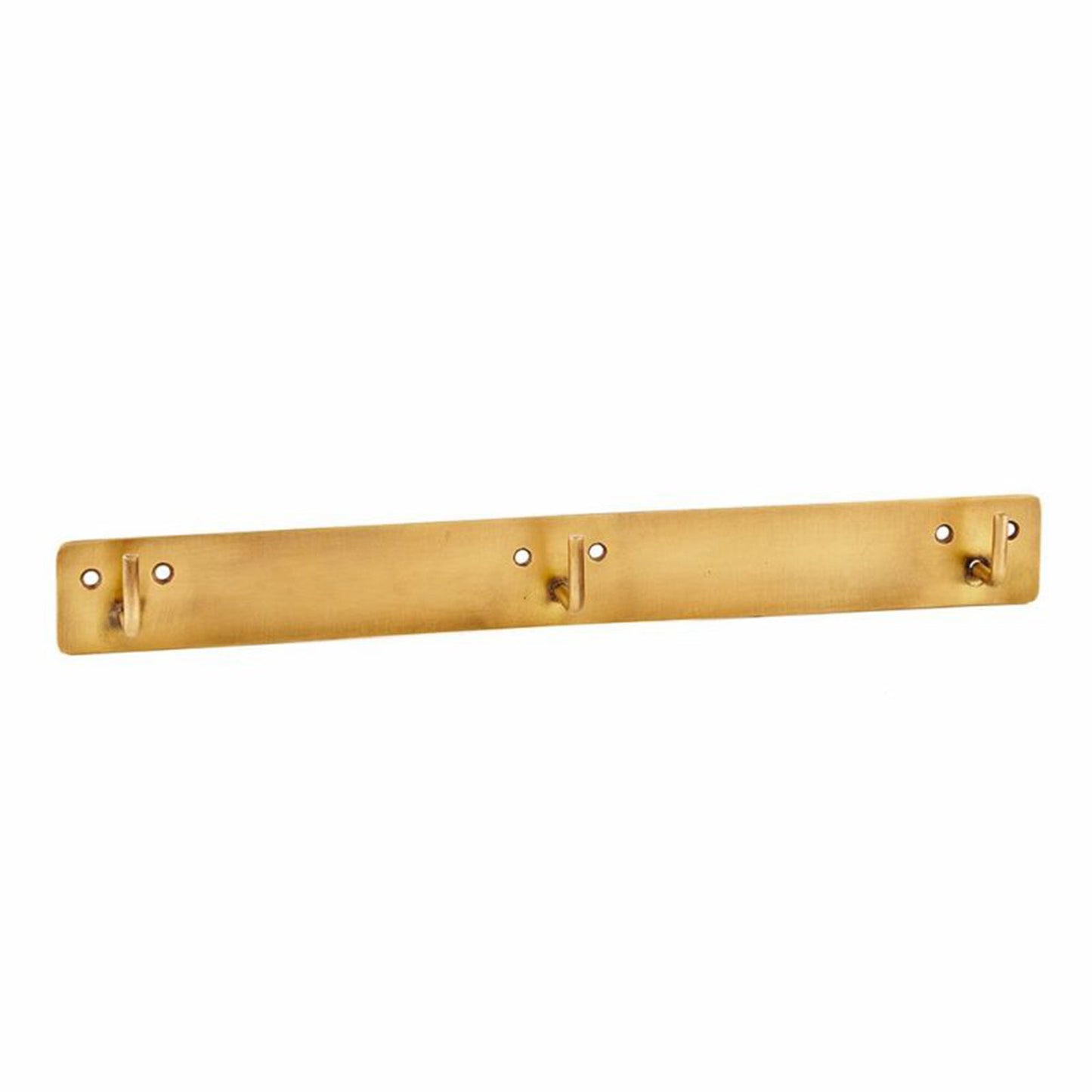 PLATE TRIPLE HOOK Brass