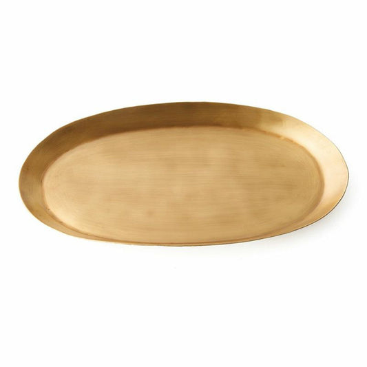 BRASS TRAY OVAL M