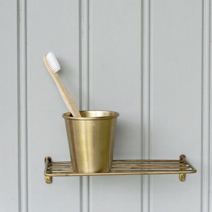 BRASS WIRE SHELF