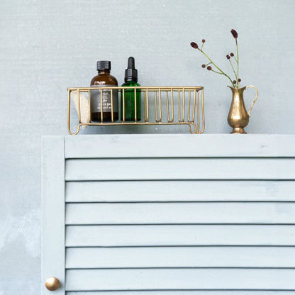 BRASS WIRE BASKET S