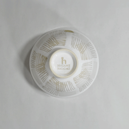 Fabric rice bowl, white