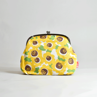 Parent and Child Purse Makeup Pouch Sunflower
