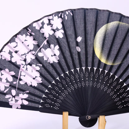 婦人扇子 月桜