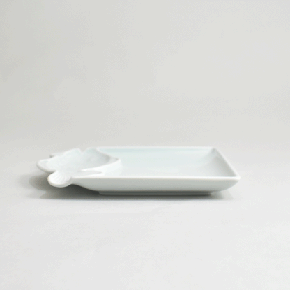Fish plate, celadon