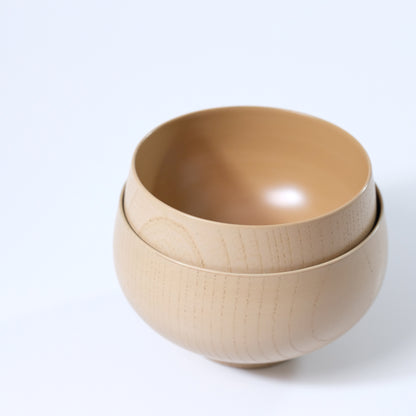 Large wooden bowl