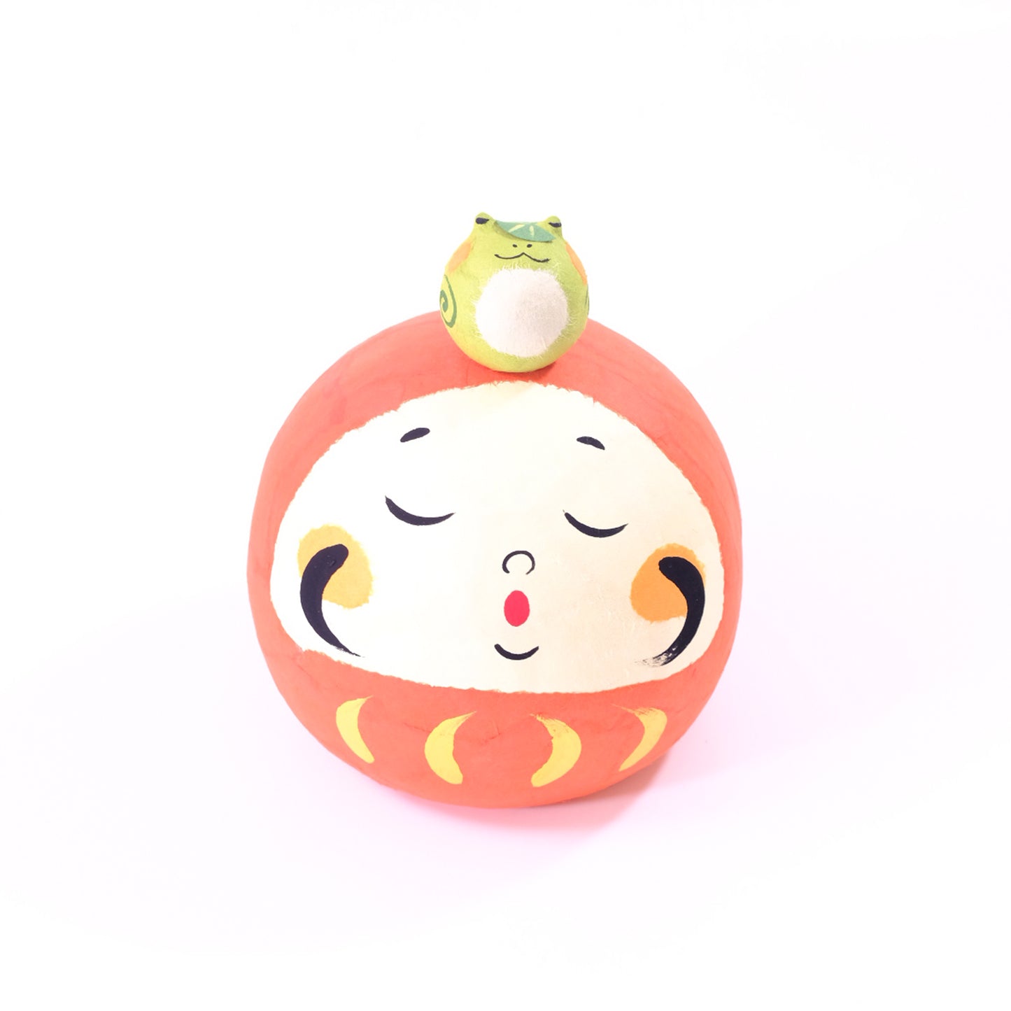 チギリ和紙 大福昼寝ダルマ蛙