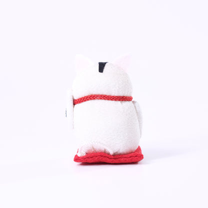 ちりめん 招き猫