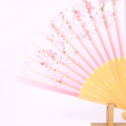 婦人扇子 桜枝