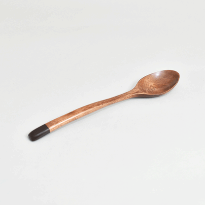 Wooden Urumi Long Spoon with Lacquer