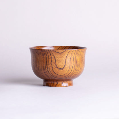 Genuine Zelkova, small winged soup bowl