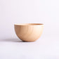 Natural wood bowl, medium