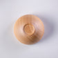 Natural wood bowl, medium