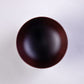 Natural wood bowl, medium