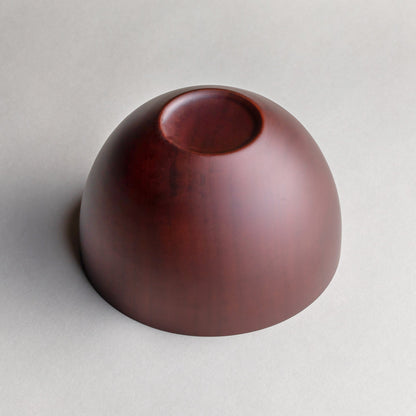 Natural wood bowl, medium