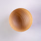 Natural wood bowl, medium
