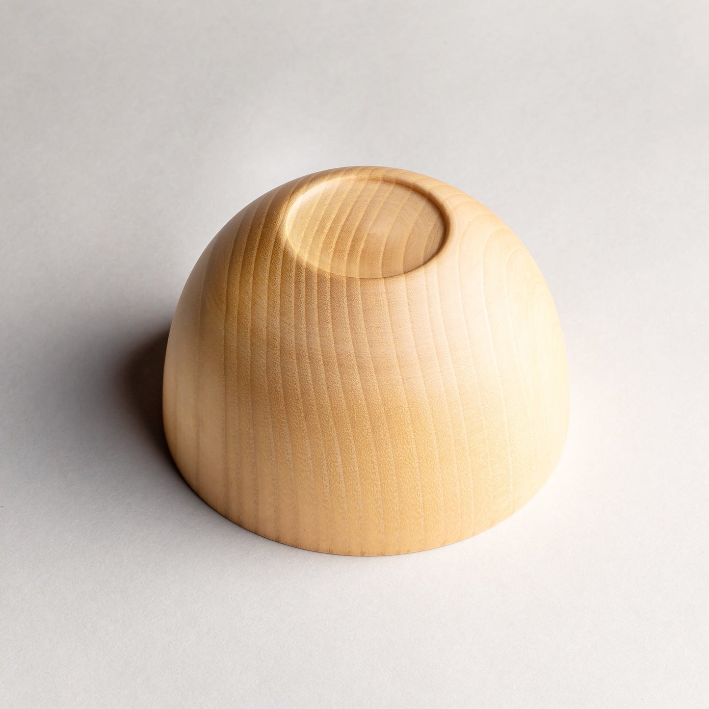 Natural wood bowl, medium