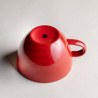 Small wooden soup cup
