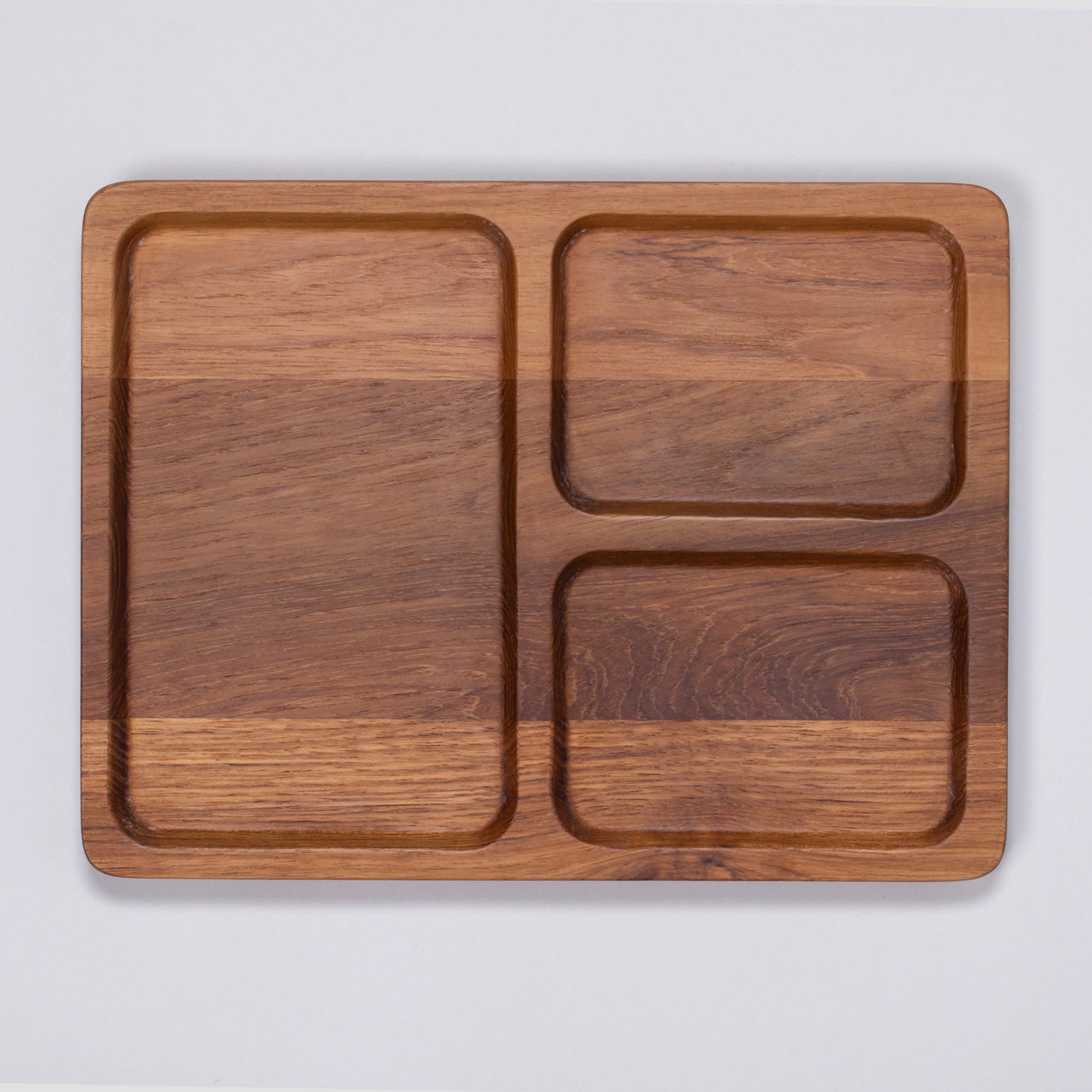 TEAKWOOD CAFE PLATE SQUARE L