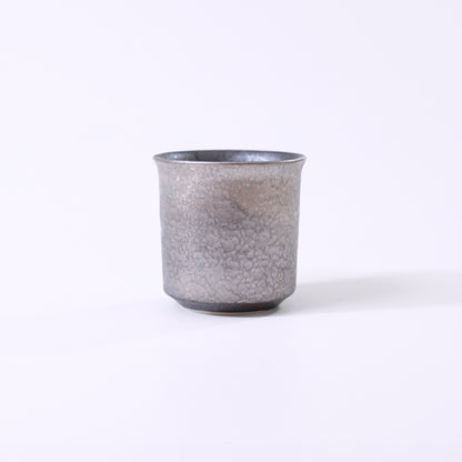 Crystal silver wrapping, small rimmed sake cup