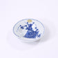Small plate with a design of plum blossoms and waves