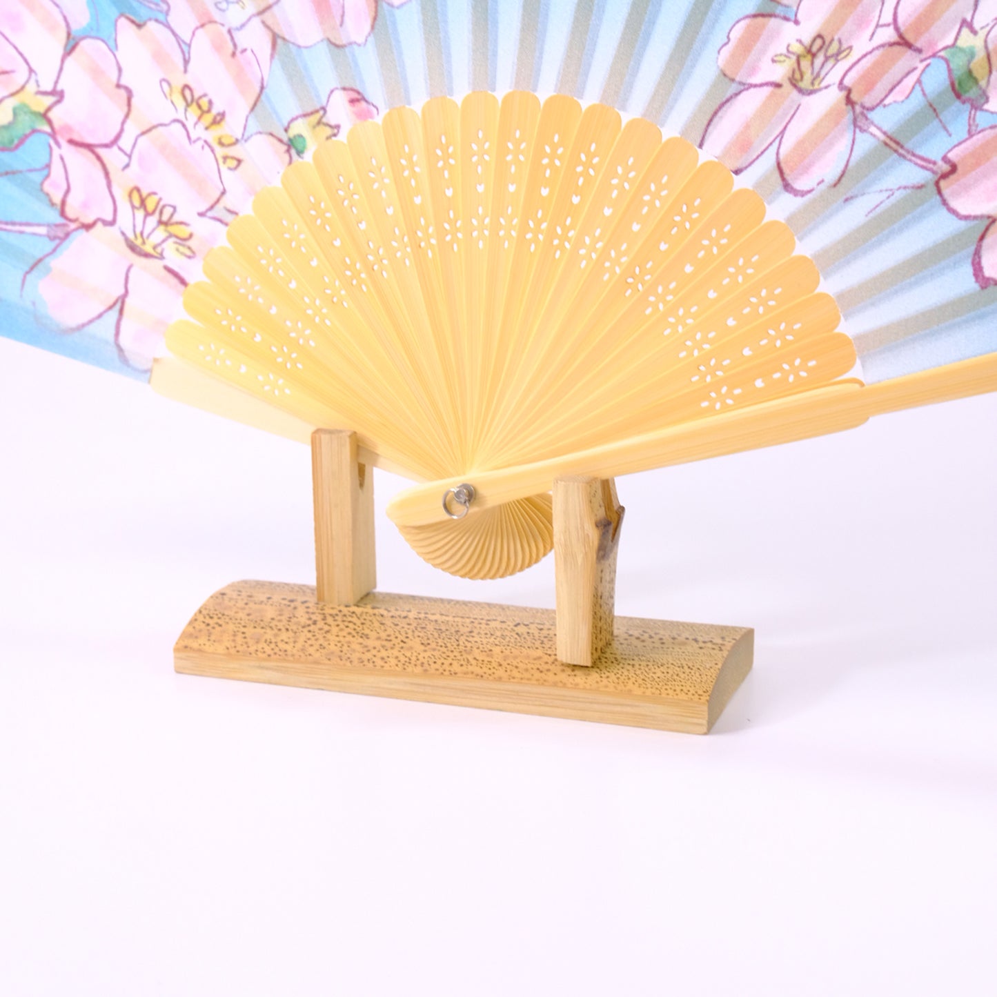 婦人扇子 さくら