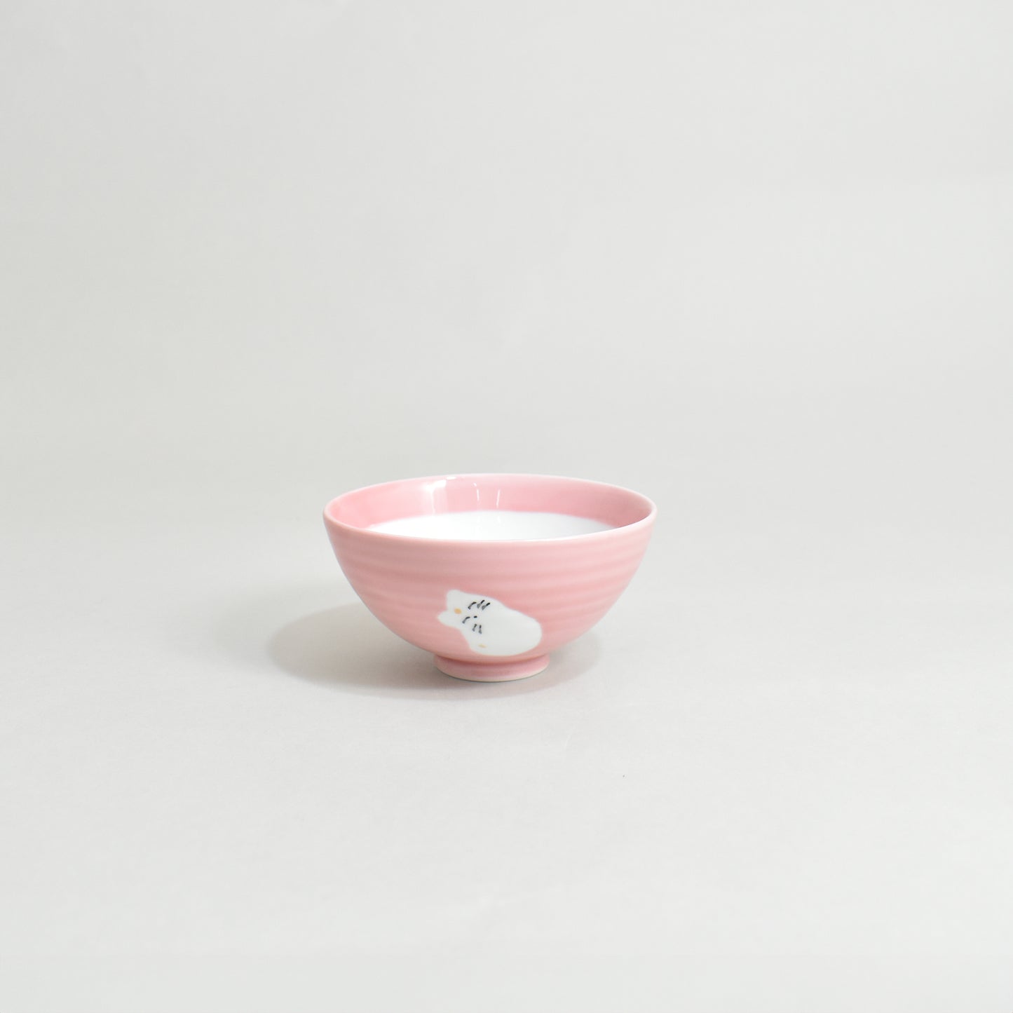 Koneko 3.2 rice bowl peach
